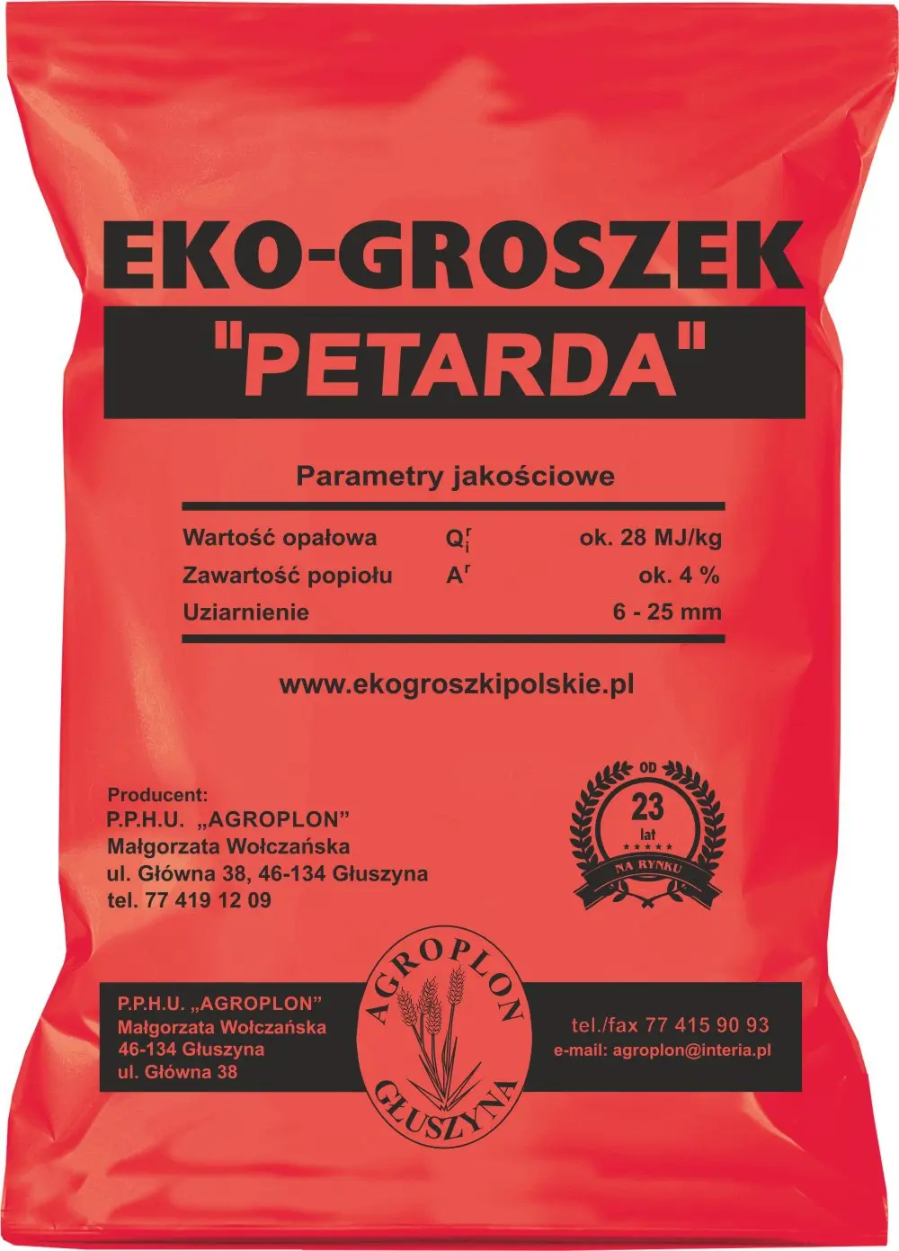 Wysokiej jakości ekogroszek Petarda - idealny wybór dla Twojego kominka!