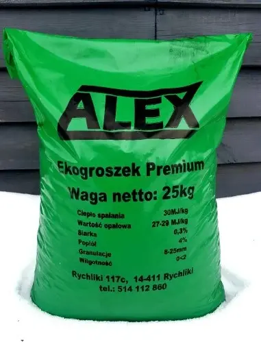 Węgiel ekologiczny Alex - czyste i efektywne ogrzewanie.